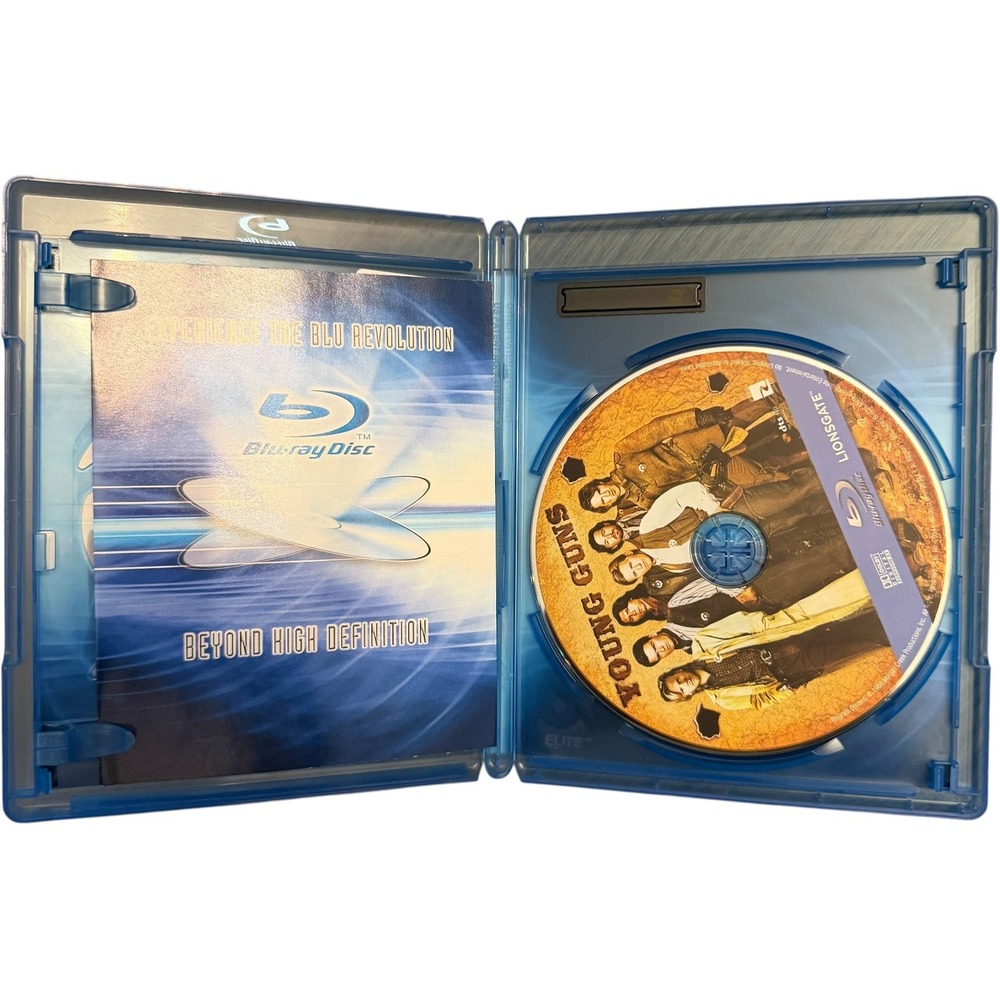 Lionsgate Young Guns Blu-ray Movie 1080p Widescreen Western Excellent - Picture 4 of 4